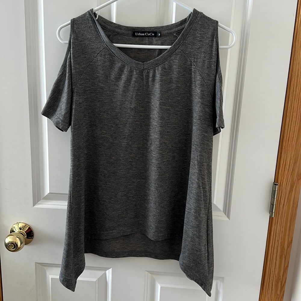 Cute Cold Shoulder Top